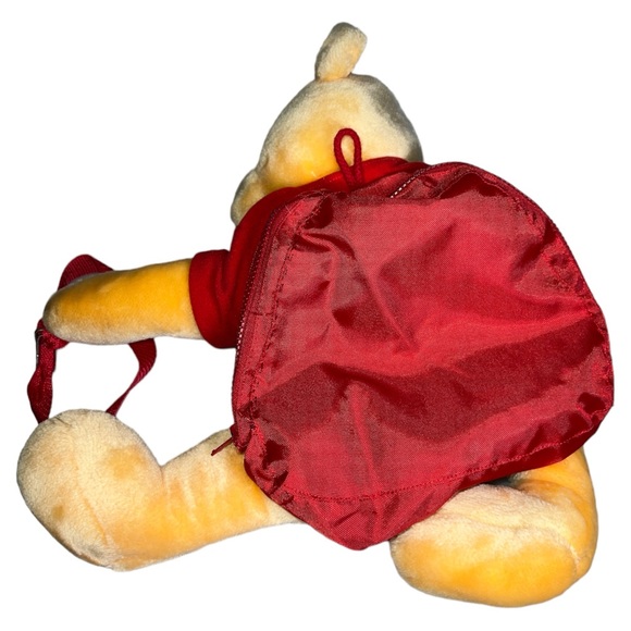 Vintage Disney World Disneyland Winnie the Pooh  Stuffed Animal Plush Backpack - Picture 4 of 9